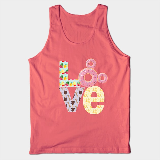 Snack LOVE Tank Top by 5571 designs